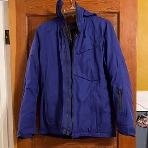 Women’s Burton AK Embark Blue/Purple Insulated Hooded Snow Jacket